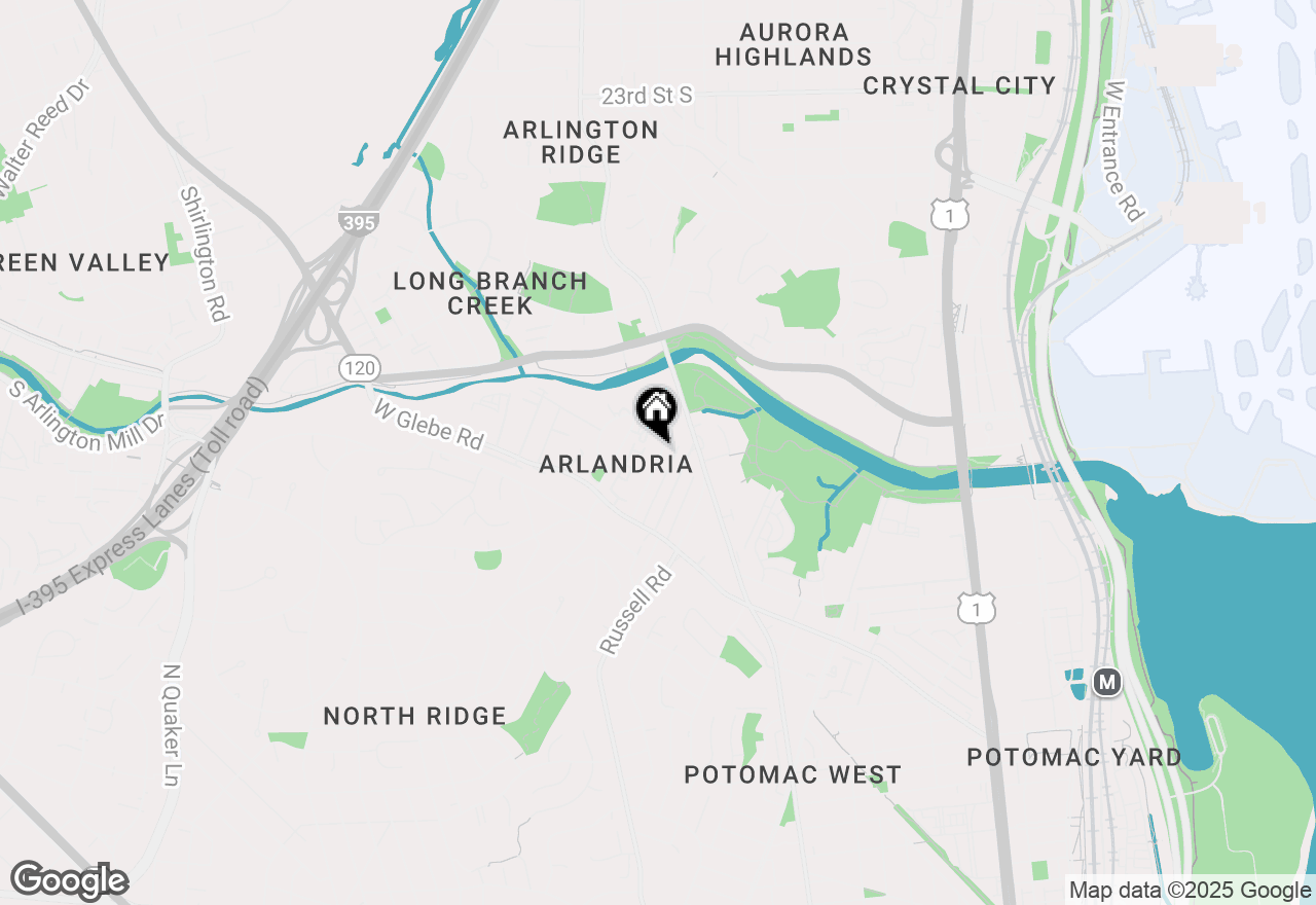 Map of 3906 Elbert Avenue, Alexandria, VA 22305