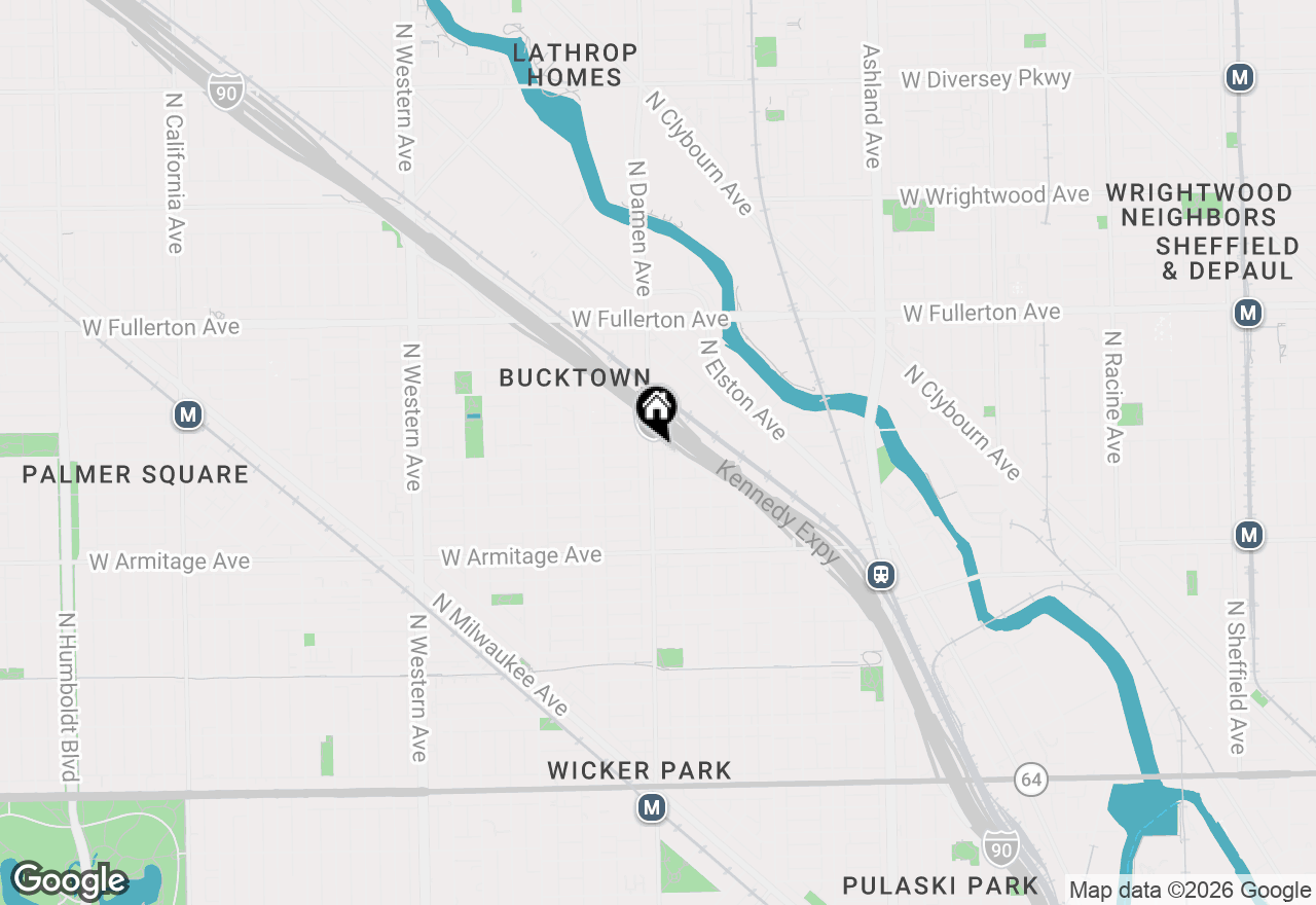 Map of 2143 N Damen Avenue, Chicago, IL 60647