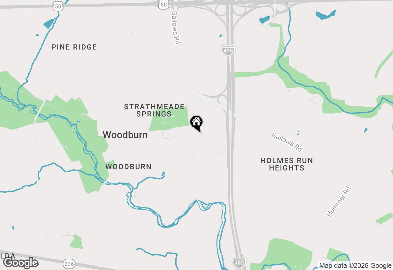 Map of 3426 Pellinore Place, Annandale, VA 22003