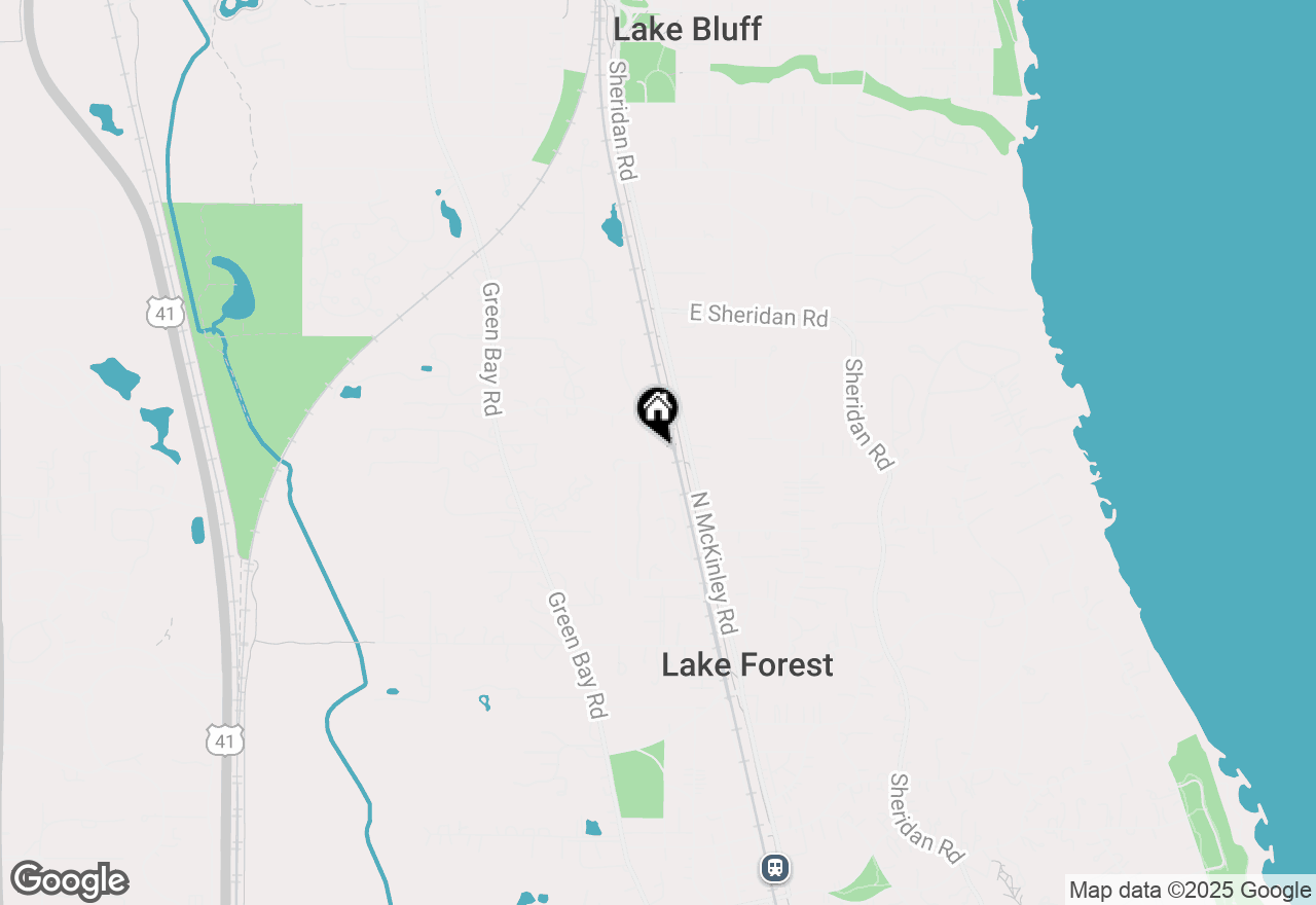 Map of 1401 N Western Avenue #22, Lake Forest, IL 60045