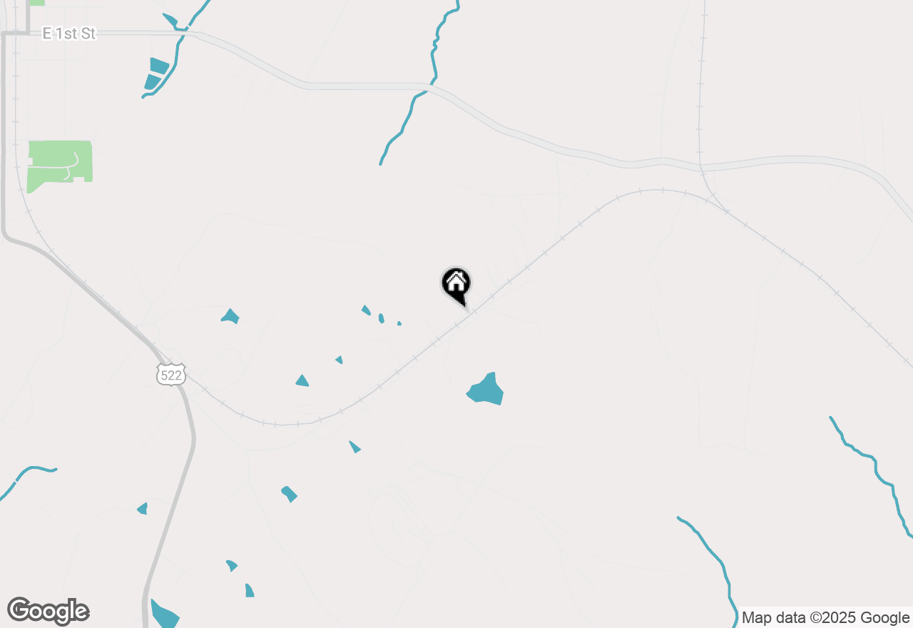 Map of 1105 Mica Road, Mineral, VA 23117