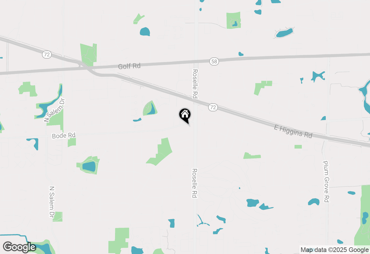 Map of 75 Bode Road, Hoffman Estates, IL 60169