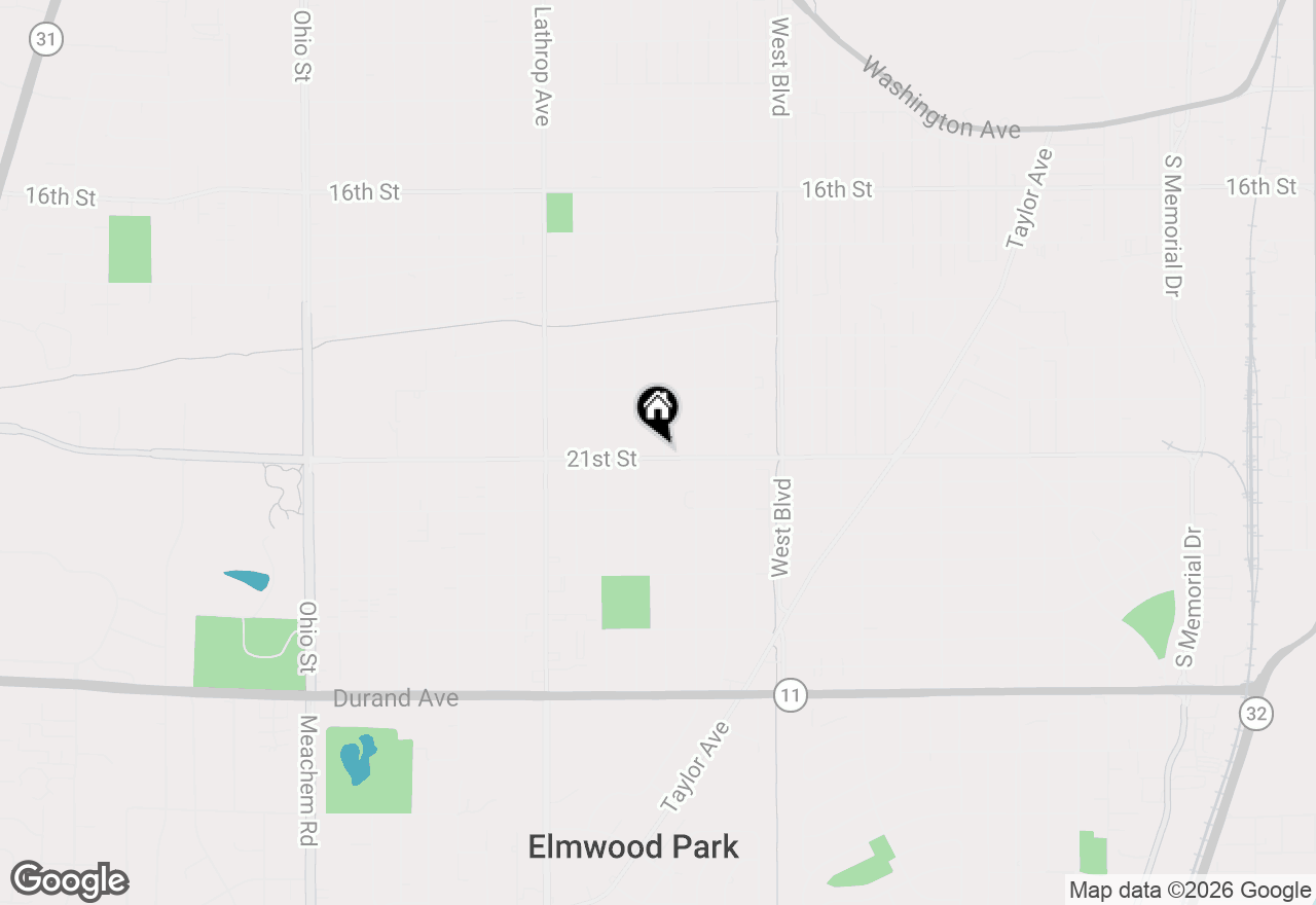 Map of 3500 21st St, Racine, WI 53405