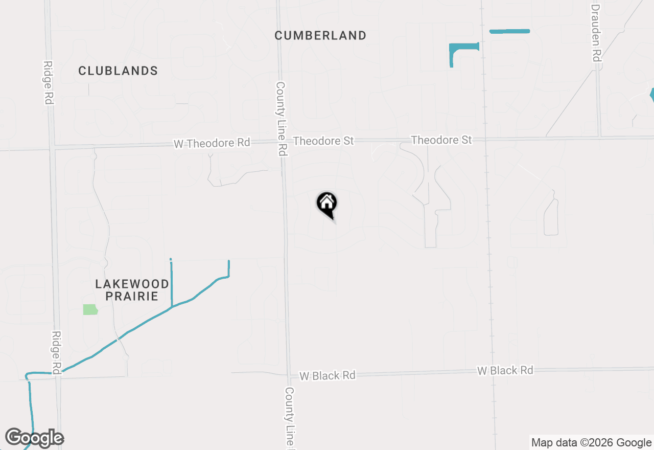 Map of 1310 Gilray Drive, Joliet, IL 60431
