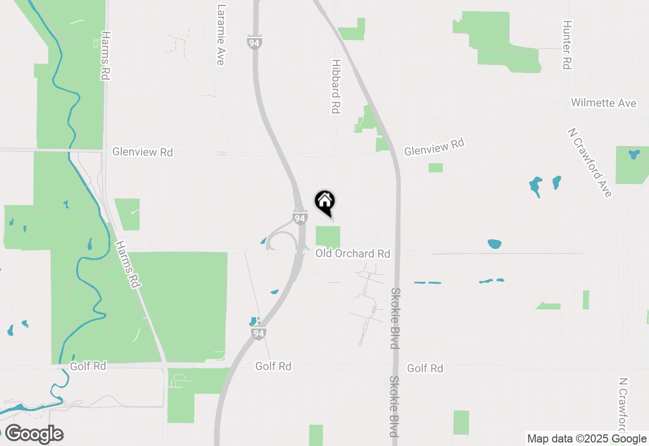 Map of 5029 Culver Street, Skokie, IL 60077