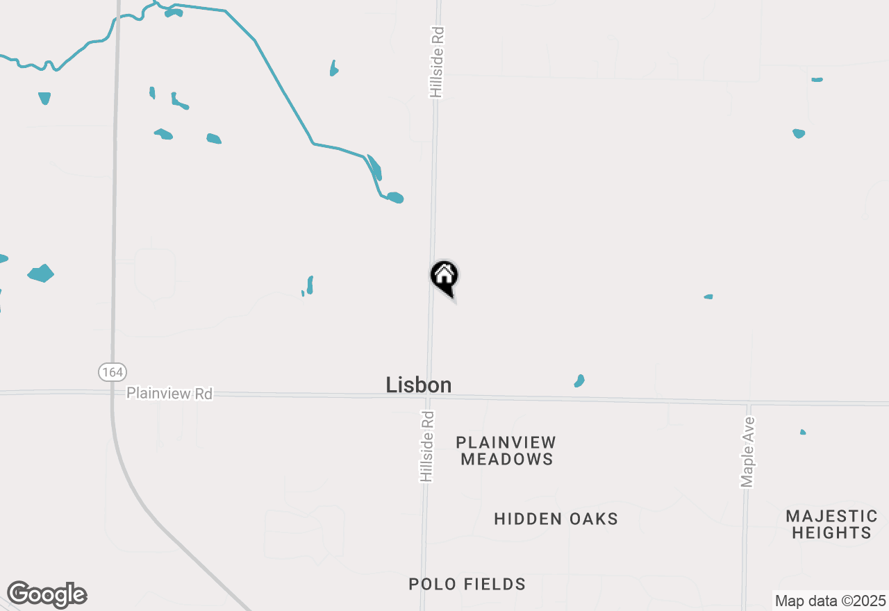 Map of W249N8240 Hillside Rd, Lisbon, WI 53089