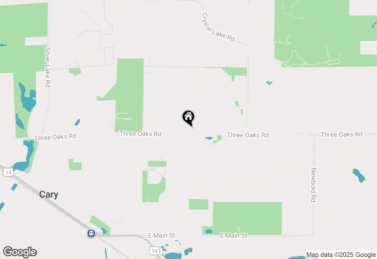 Map of 1503 Otter Trail, Cary, IL 60013