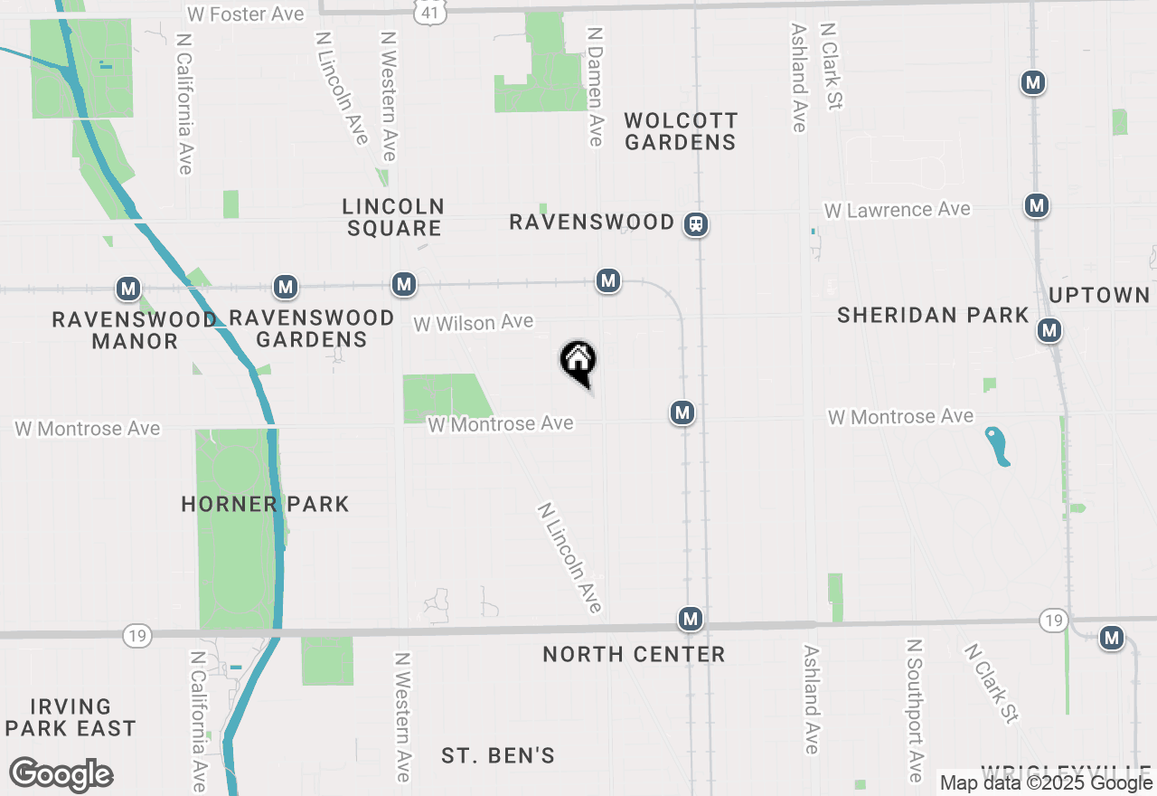 Map of 4427 N Seeley Avenue #401, Chicago, IL 60625