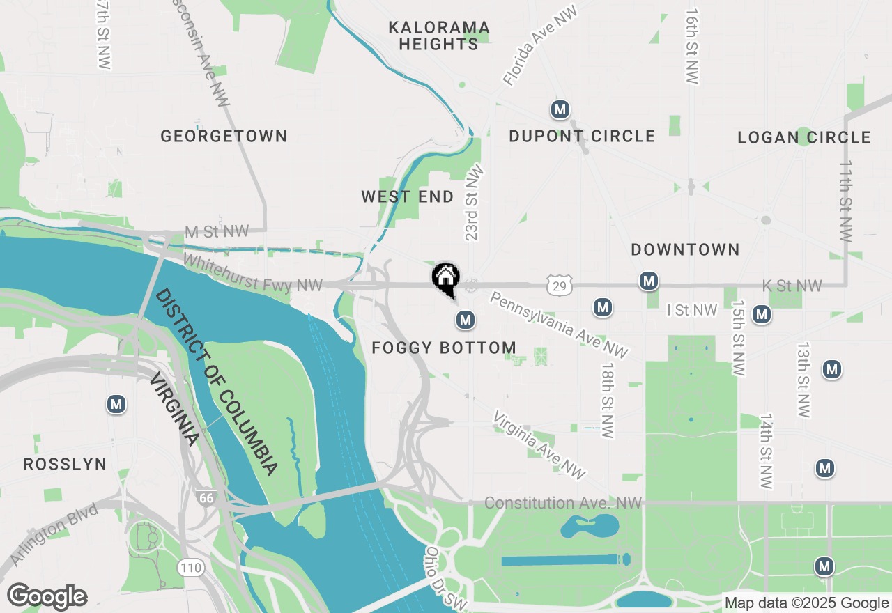 Map of 922 24th Street Nw #504, Washington, DC 20037