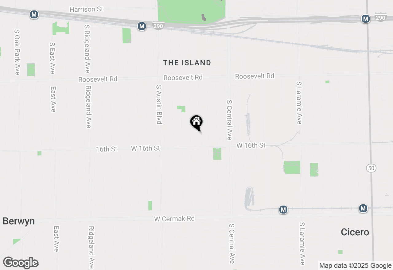 Map of 1511 S 58th Avenue, Cicero, IL 60804