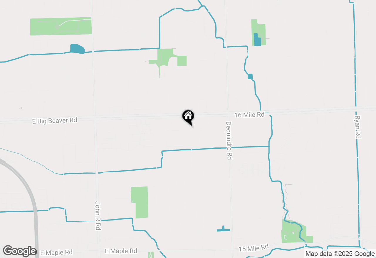 Map of 2809 Sparta Drive, Troy, MI 48083