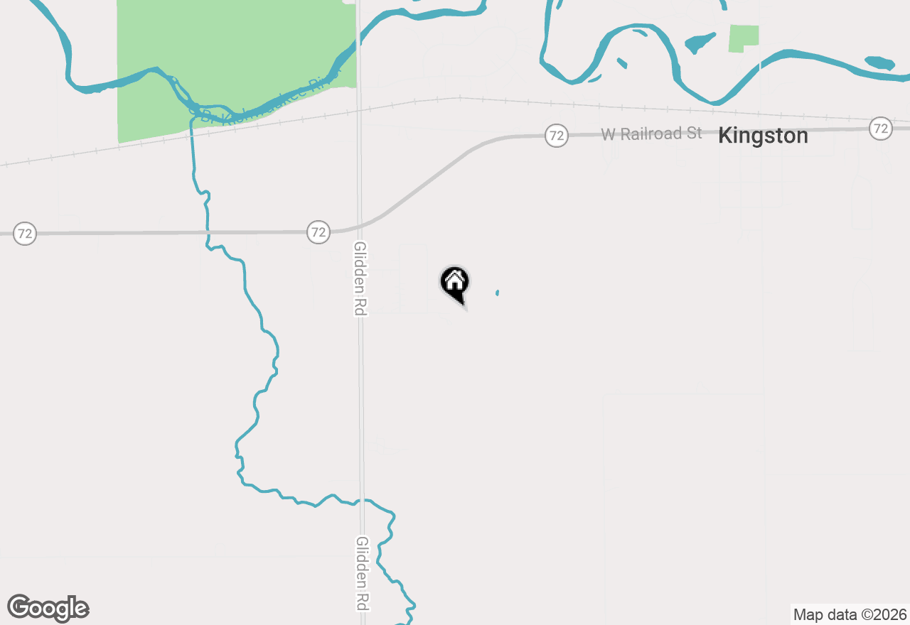 Map of 8770 Lettow Road, Kingston, IL 60145