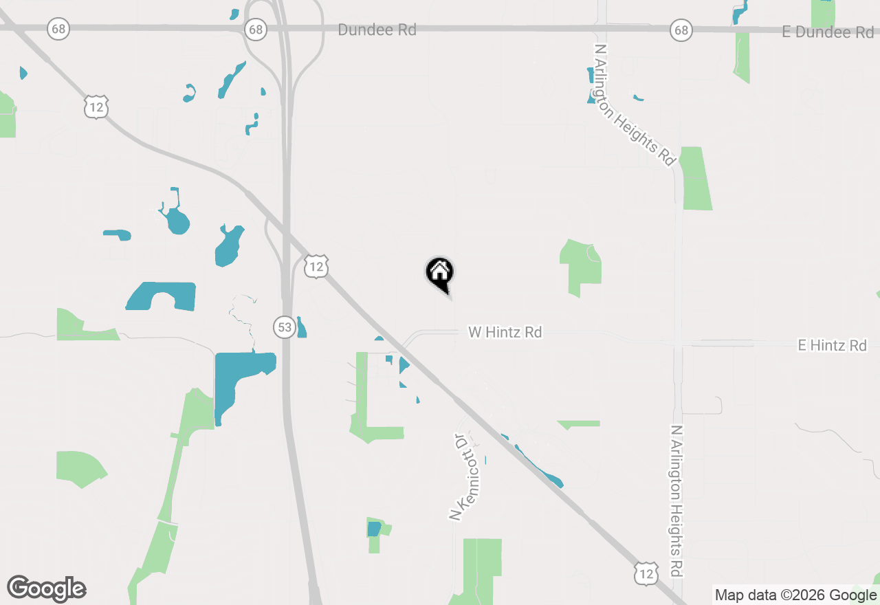 Map of 2735 N Patton Avenue, Arlington Heights, IL 60004