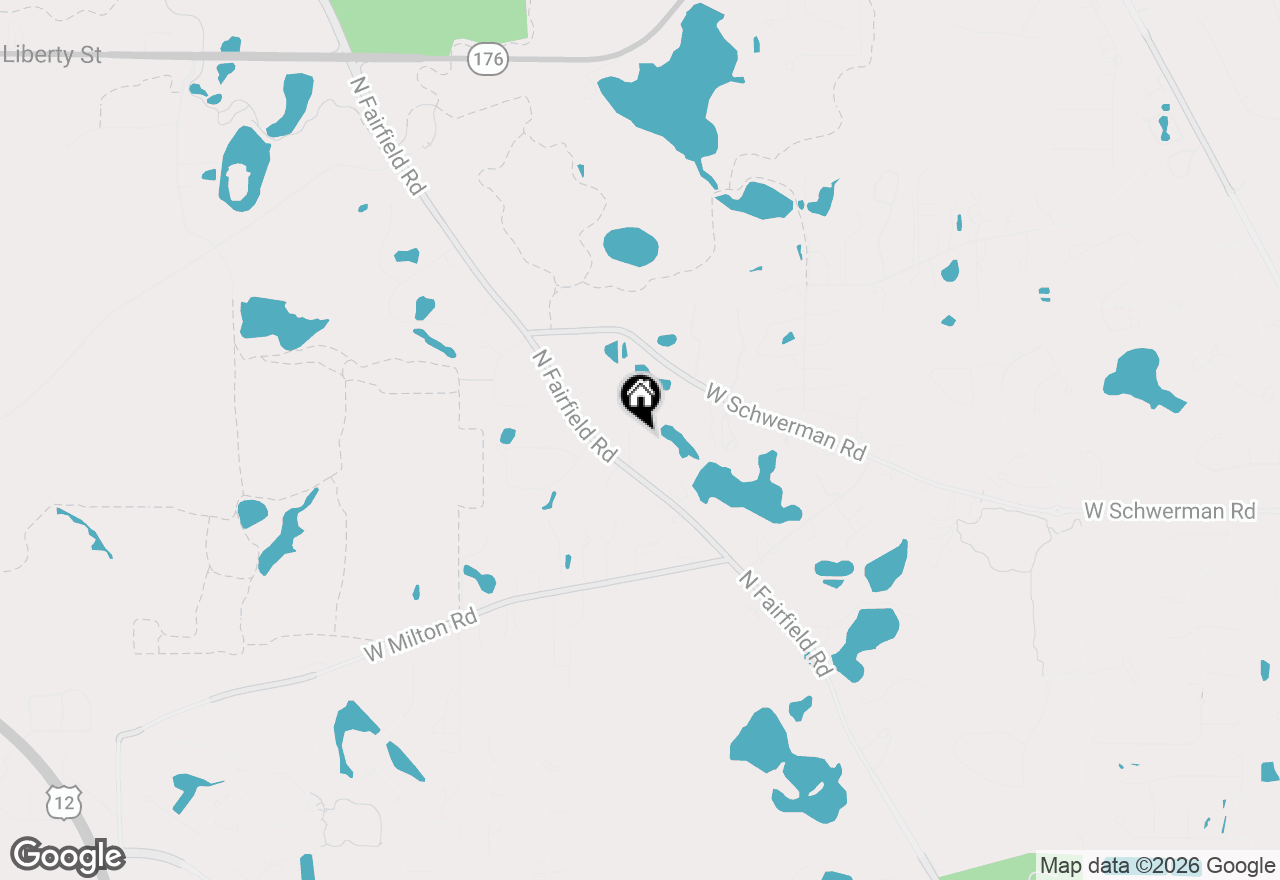 Map of 26577 N Fairfield Road, Wauconda, IL 60084