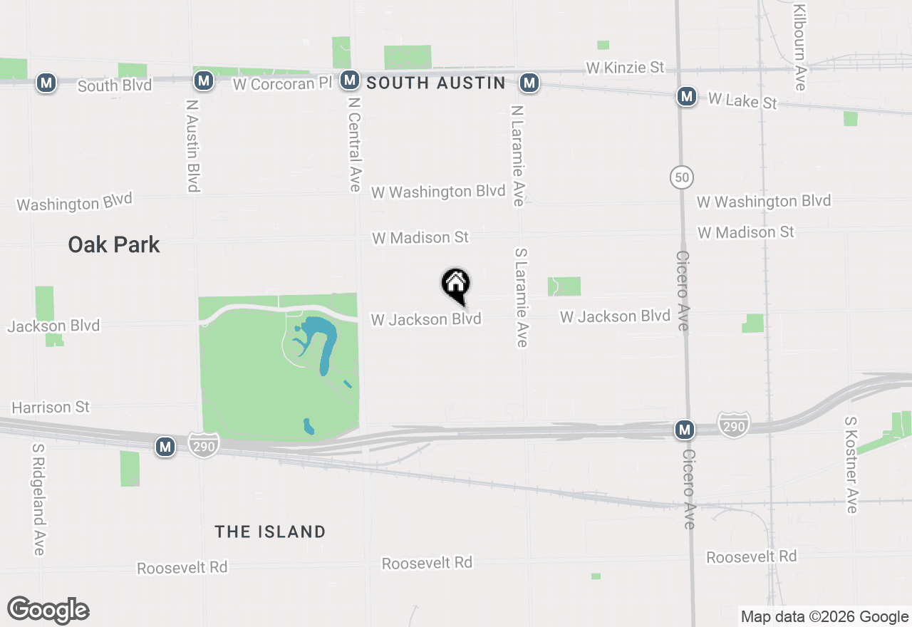 Map of 5334 W Jackson Boulevard, Chicago, IL 60644