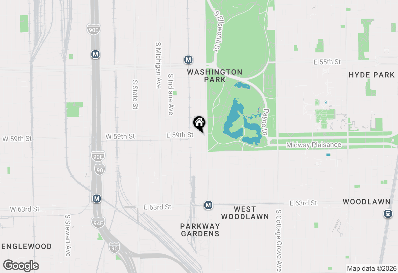 Map of 5900 S King Drive #C-3, Chicago, IL 60637