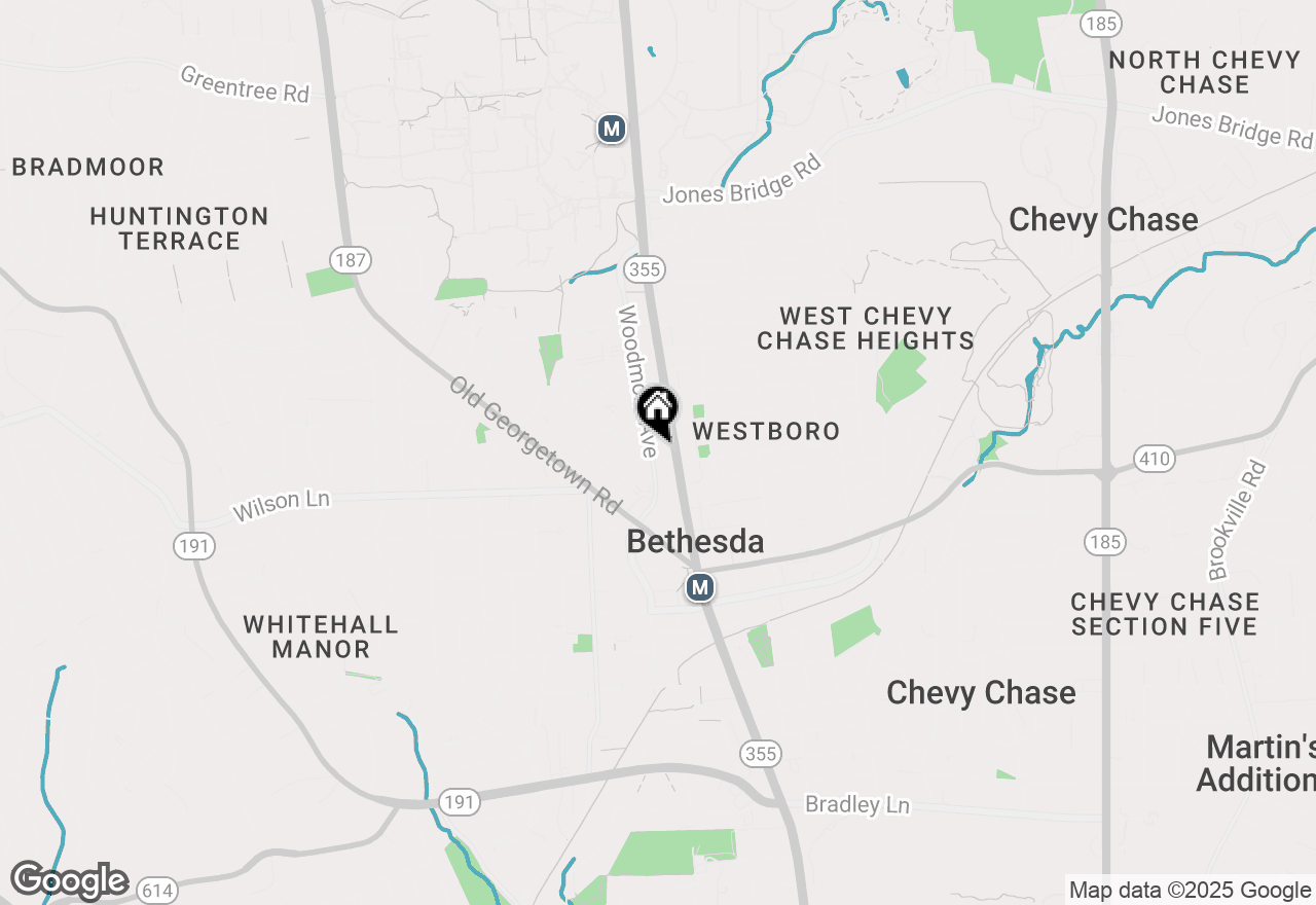Map of 7809 Woodmont Avenue #3A, Bethesda, MD 20814