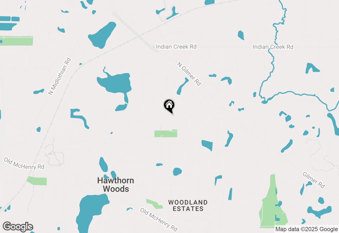 Map of 10 N Highview Circle, Hawthorn Woods, IL 60047