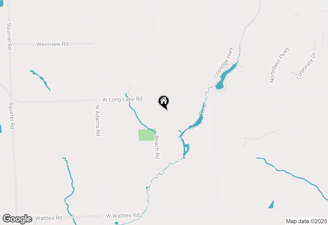 Map of 4876 Moonglow Drive, Troy, MI 48098