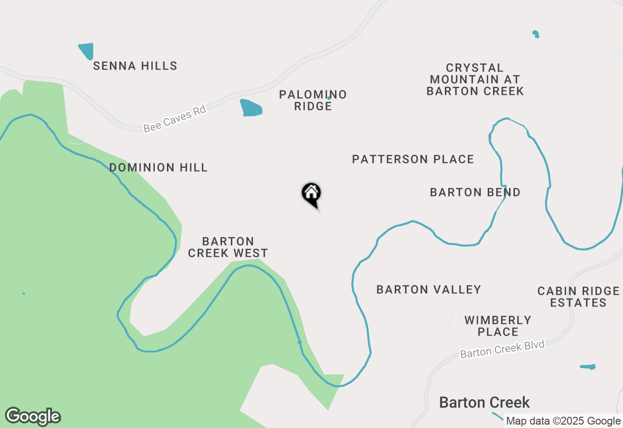 Map of 9256 Scenic Bluff Dr, Austin, TX 78733
