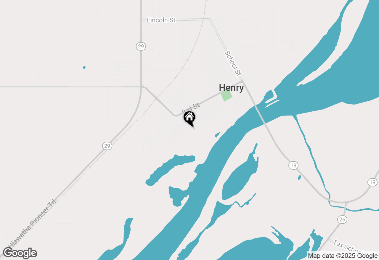 Map of 1115 Front Street, Henry, IL 61537