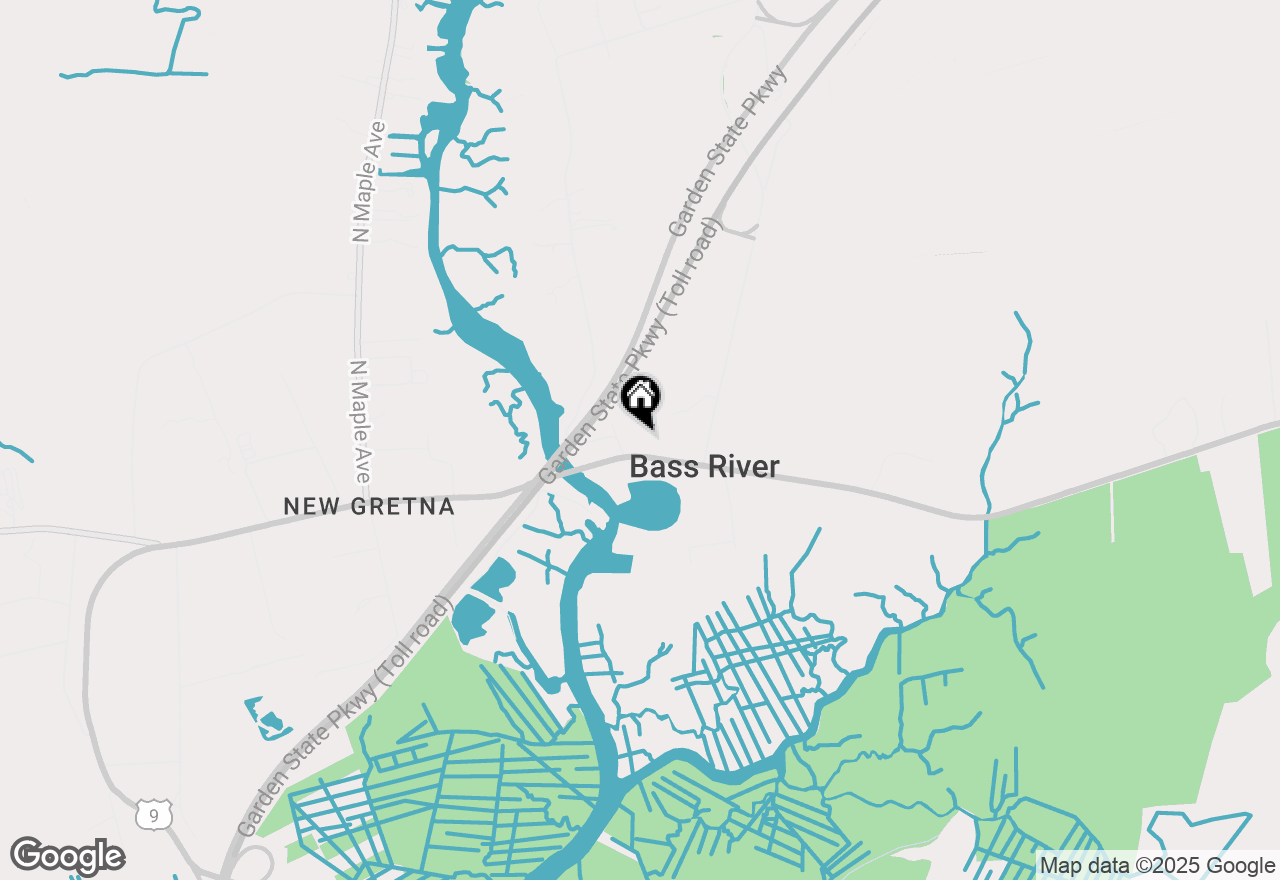 Map of 5715 Route 9, Tuckerton, NJ 08087