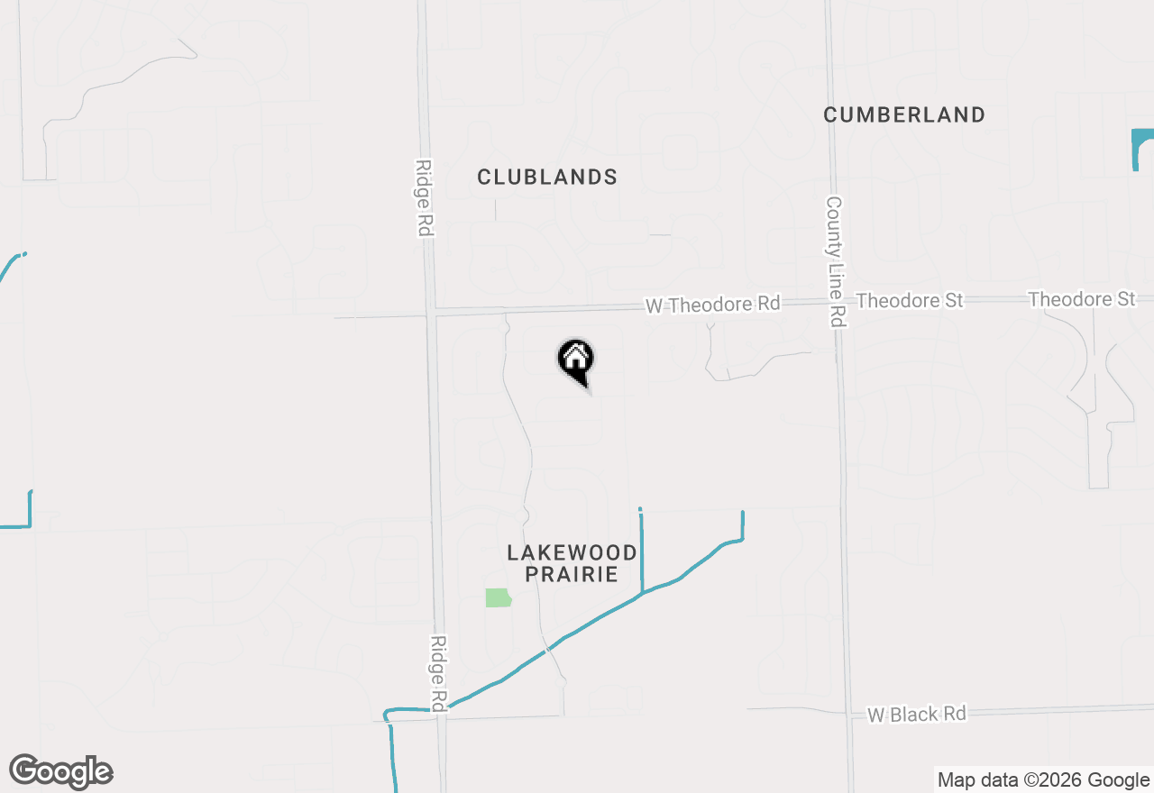 Map of 7515 Blueblossom Lane, Joliet, IL 60431