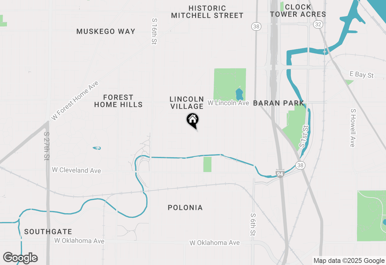 Map of 2469 S 12th St, Milwaukee, WI 53215