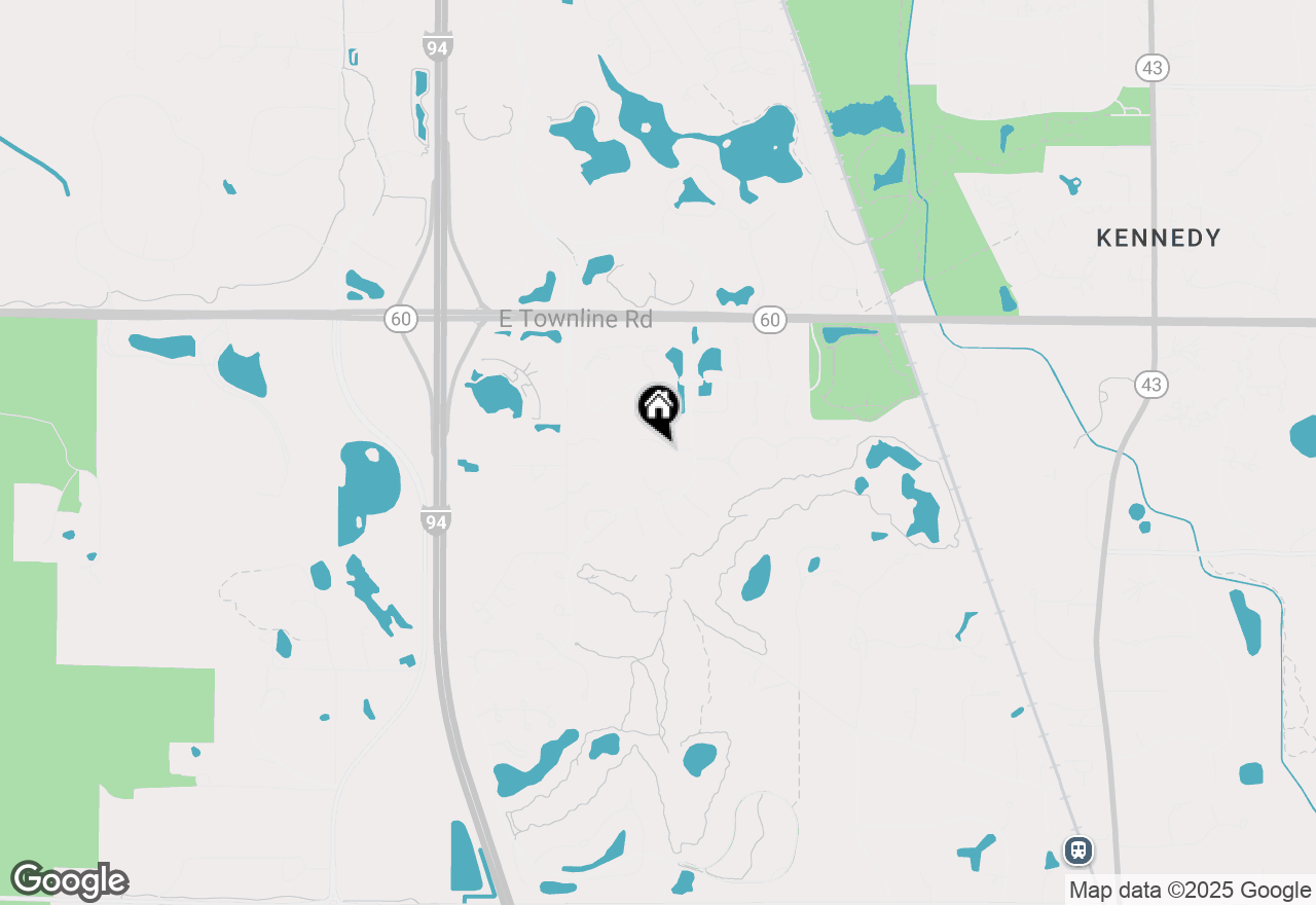 Map of 1845 W North Pond Lane, Lake Forest, IL 60045