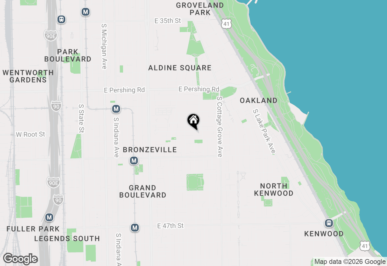 Map of 631 E Bowen Avenue, Chicago, IL 60653