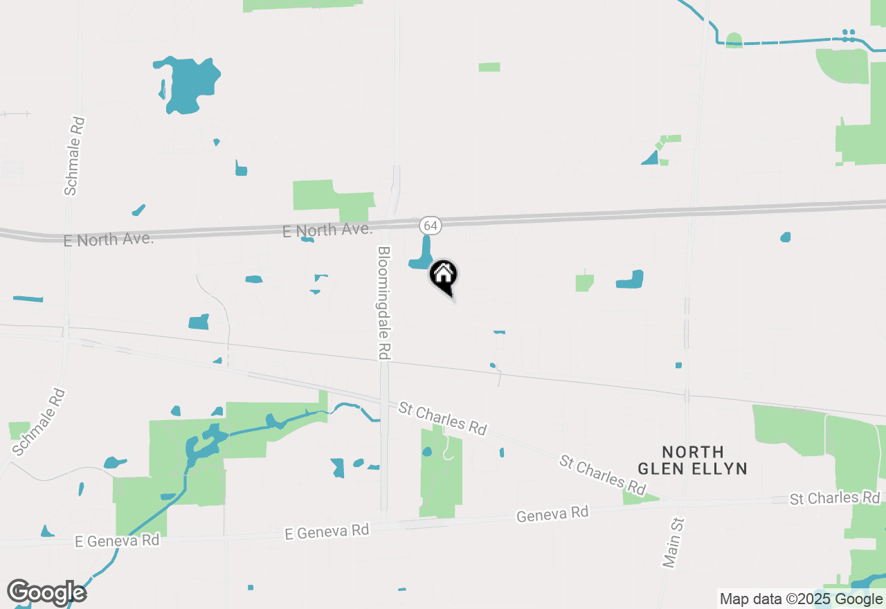 Map of 266 Shorewood Drive #GC, Glendale Heights, IL 60139