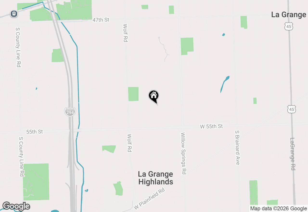 Map of 5301 Howard Avenue, Western Springs, IL 60558
