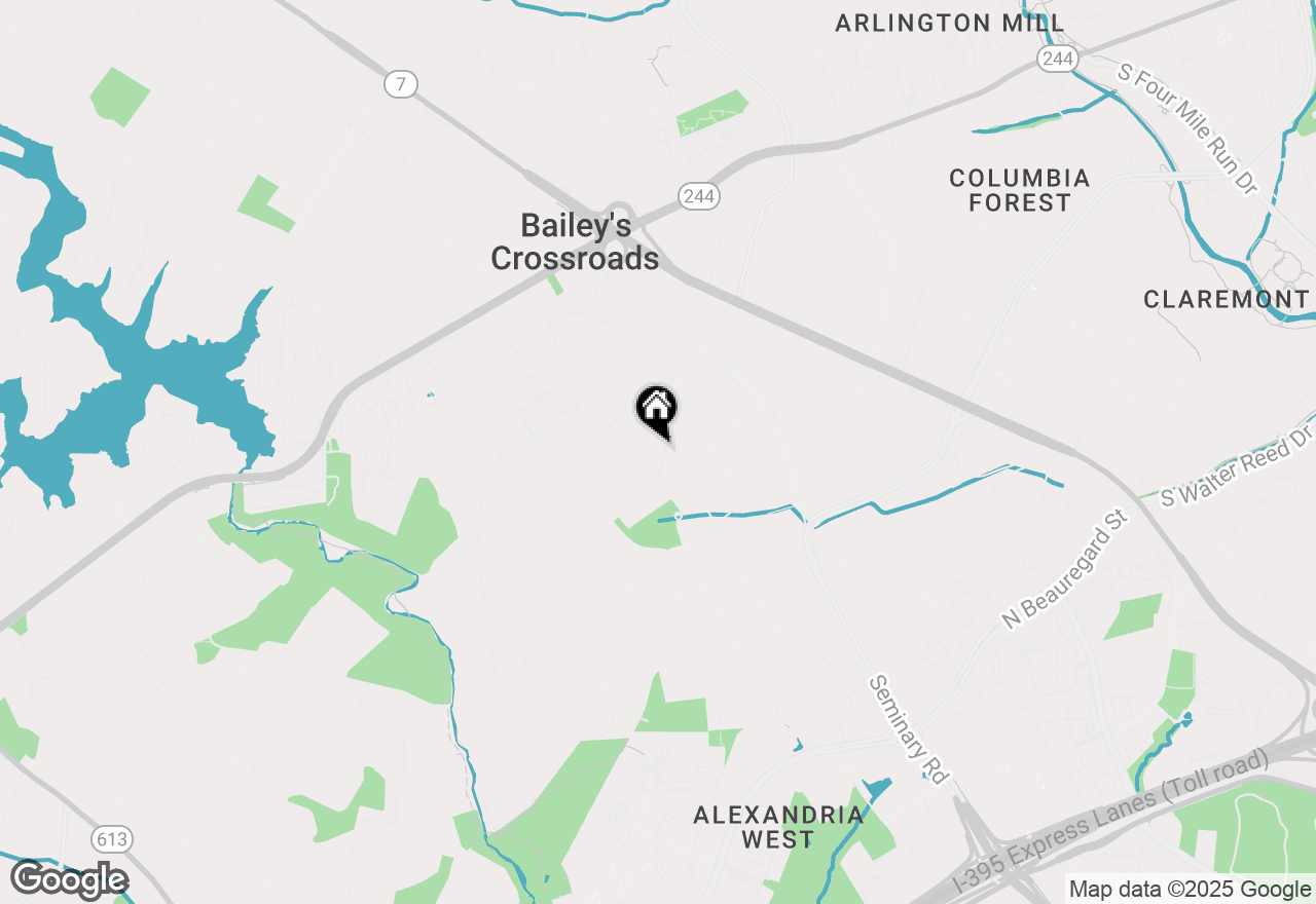 Map of 3702 N Rosser Street #104, Alexandria, VA 22311