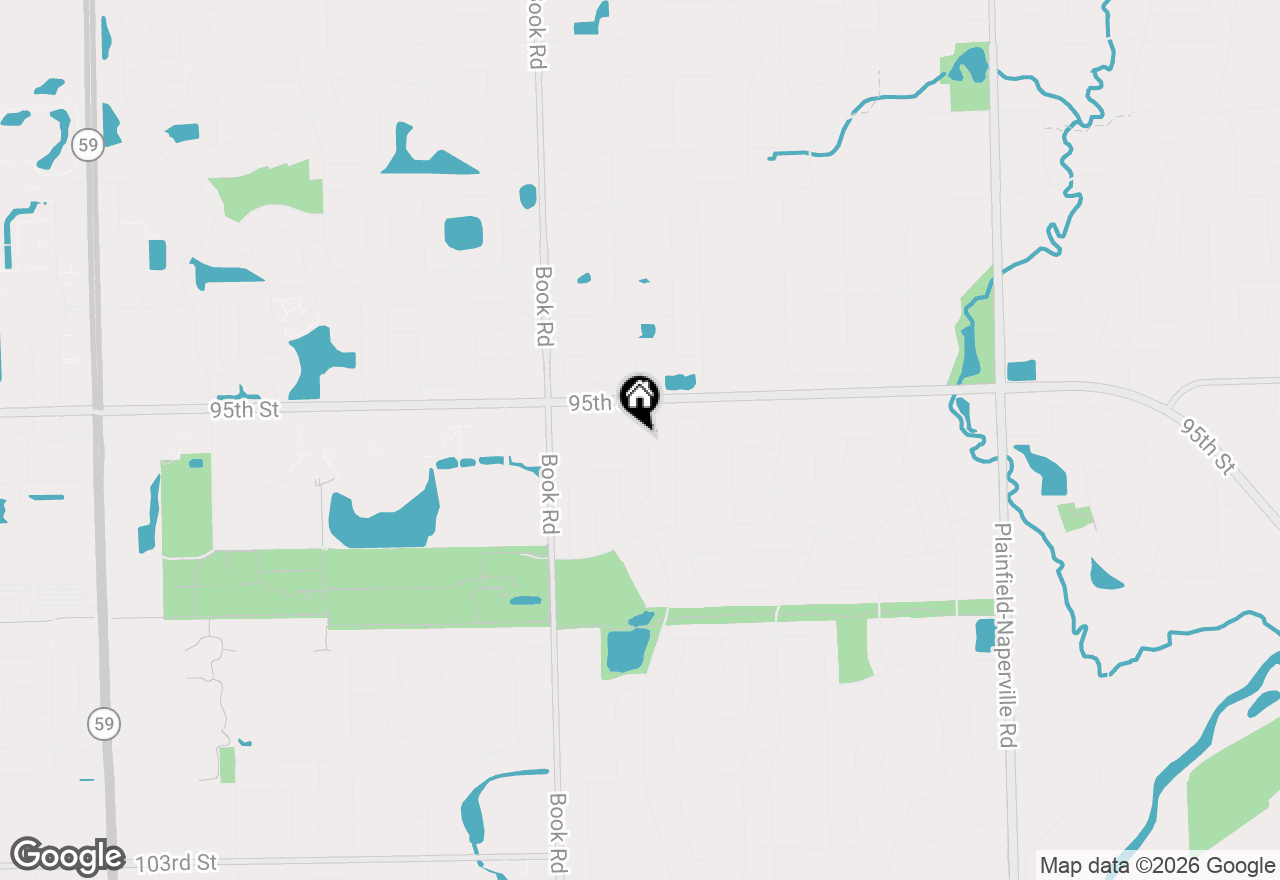 Map of 3027 Brossman Street, Naperville, IL 60564