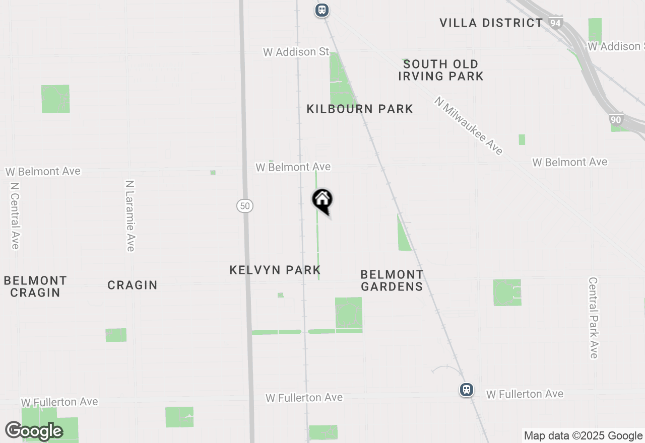 Map of 4518 W Wellington Avenue #4518-2, Chicago, IL 60641