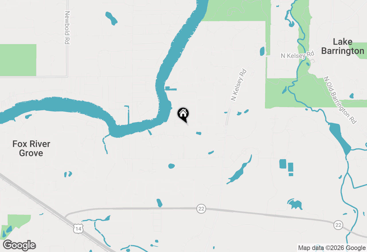 Map of 28615 W Ravine Drive, Barrington, IL 60010