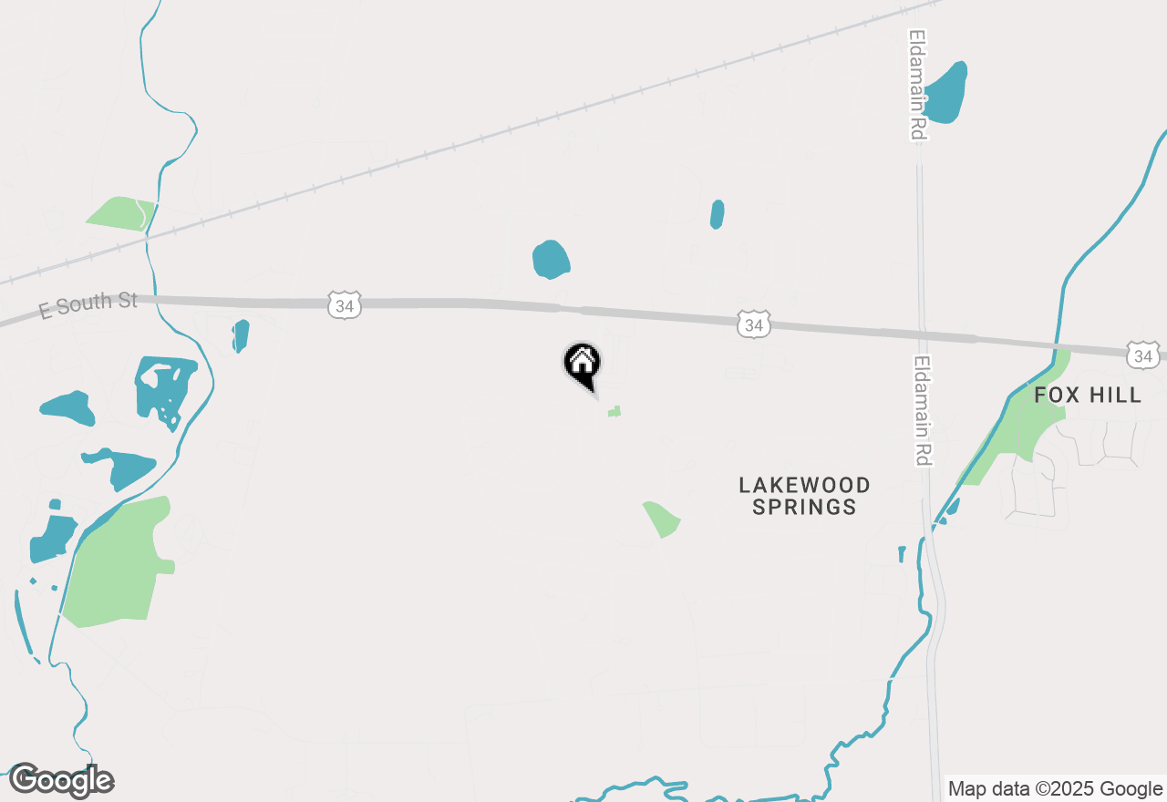 Map of 302 Paige Street, Plano, IL 60545