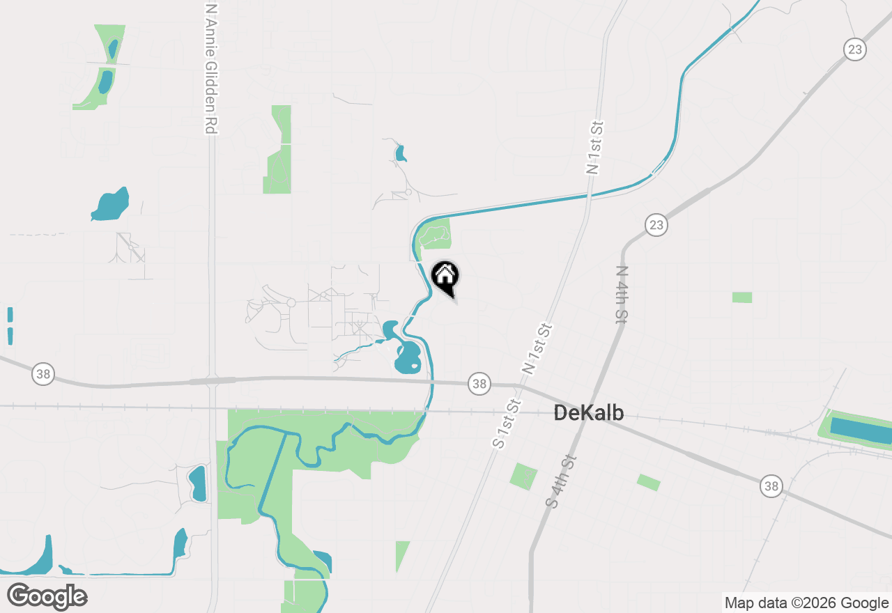 Map of 356 Augusta Avenue, Dekalb, IL 60115