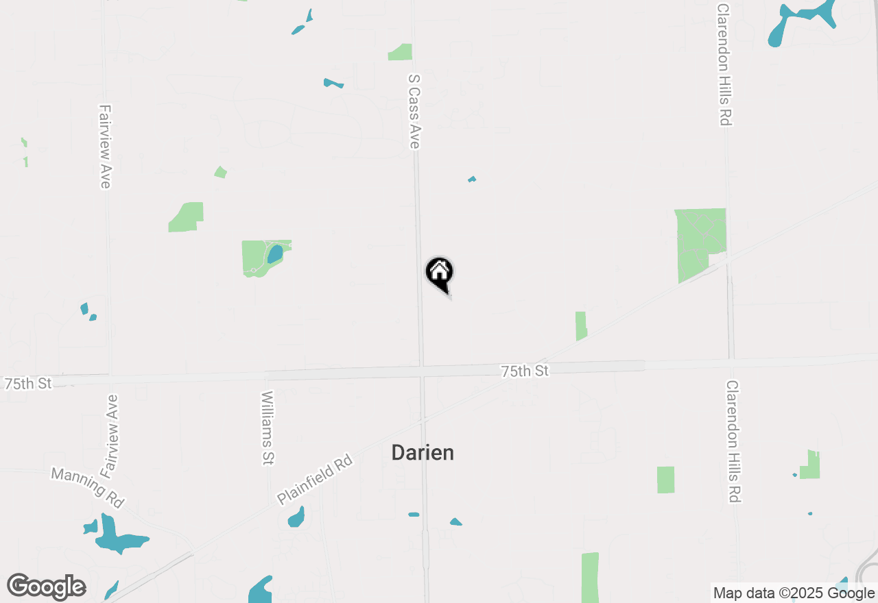 Map of 1125 Timber Lane, Darien, IL 60561