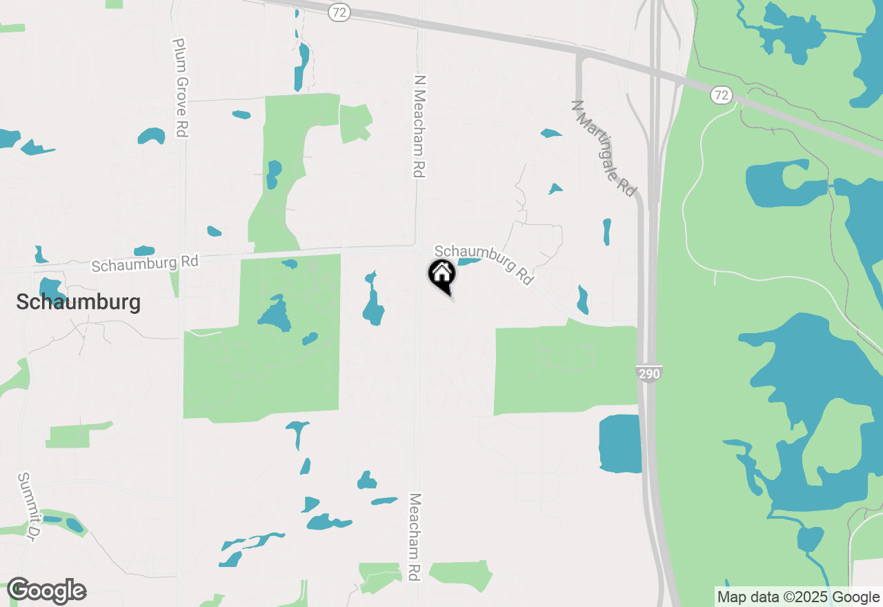 Map of 1462 Whitman Court, Schaumburg, IL 60173