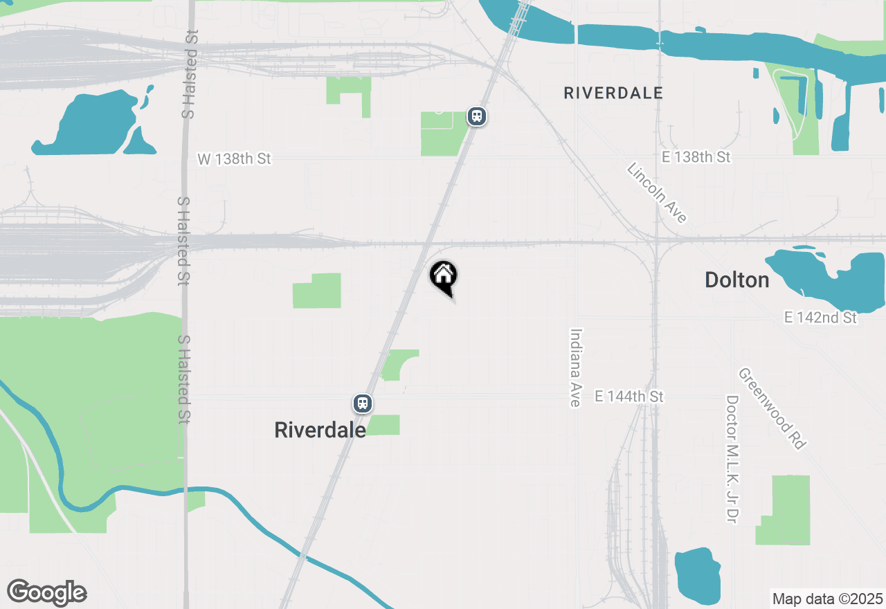 Map of 14127 S La Salle Street, Riverdale, IL 60827