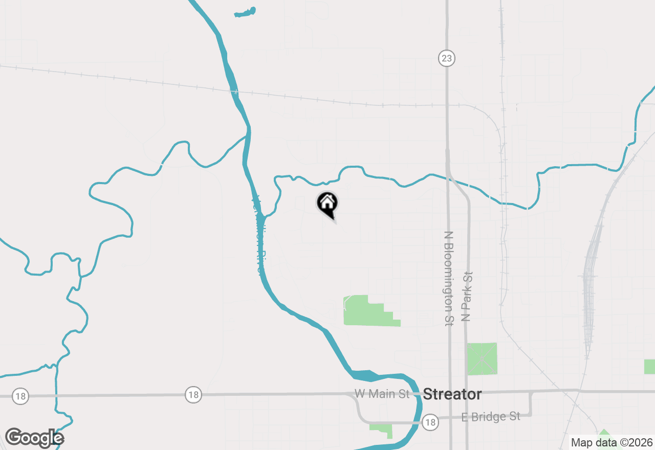 Map of 1015 N Lowden Road, Streator, IL 61364