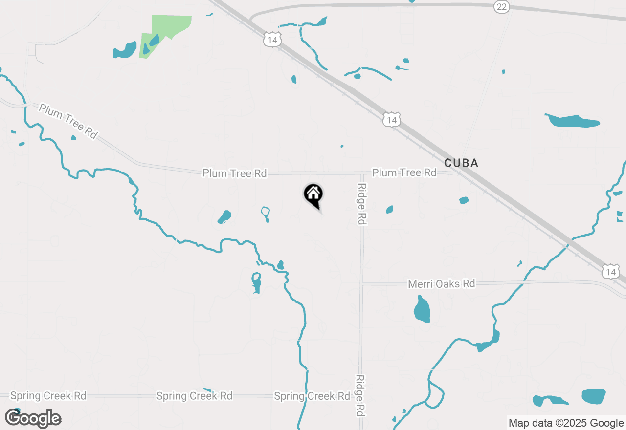Map of 699 Plum Tree Road, Barrington Hills, IL 60010