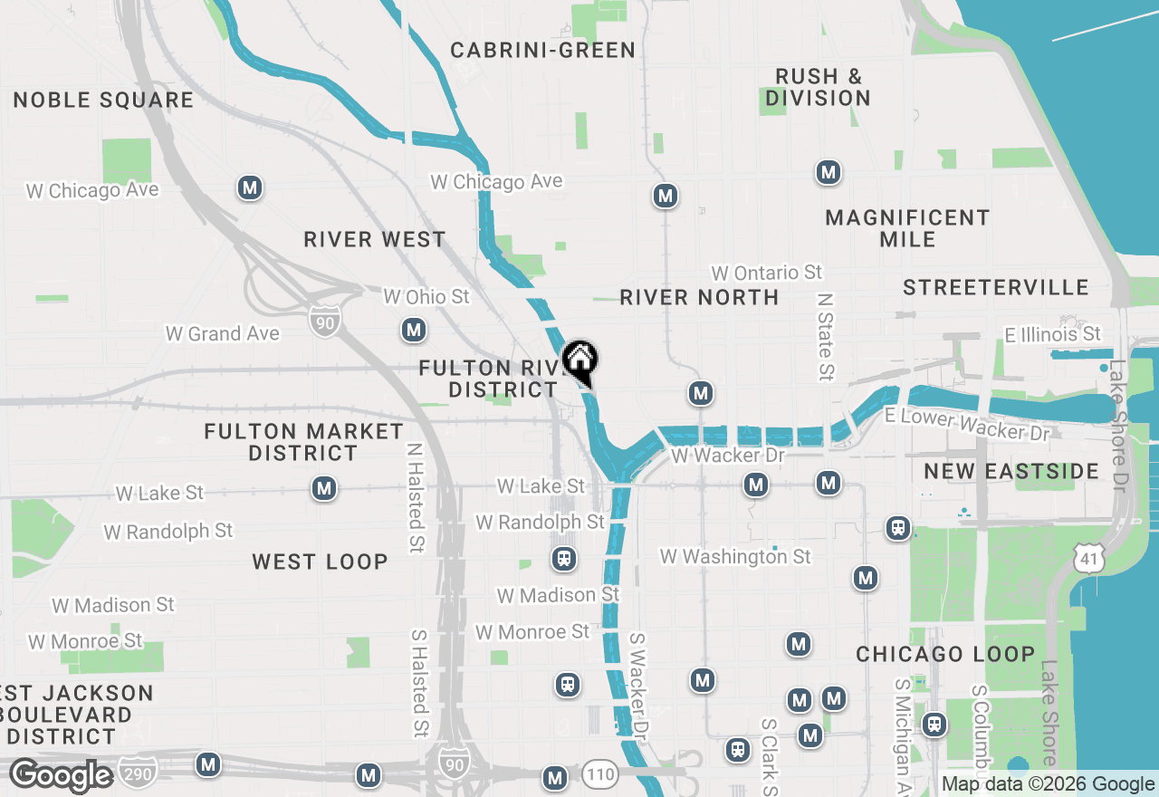 Map of 365 N Canal Street, Chicago, IL 60606