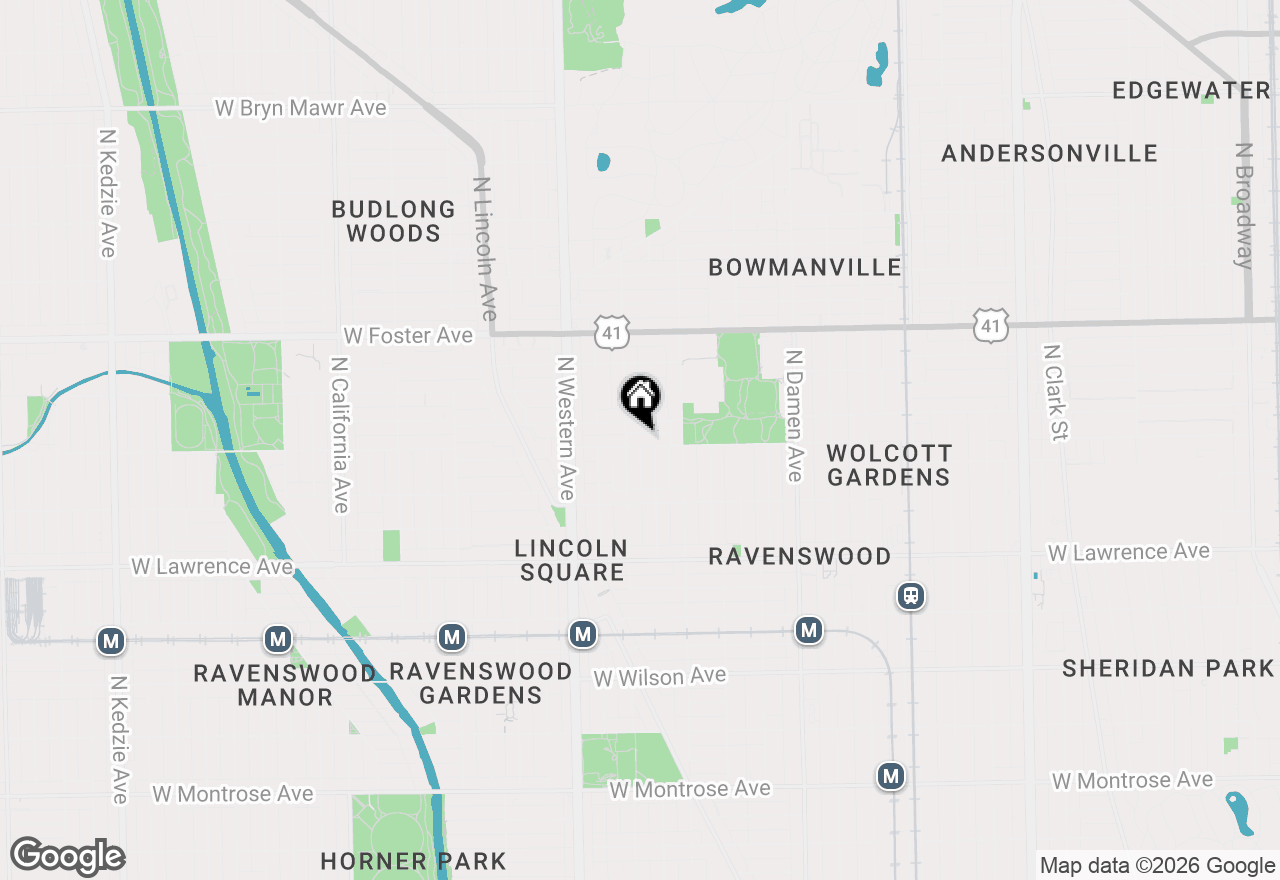Map of 2244 W Argyle Street, Chicago, IL 60625