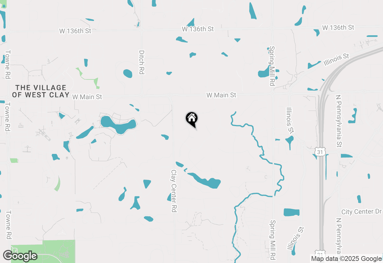 Map of 12953 Brighton Lane, Carmel, IN 46032