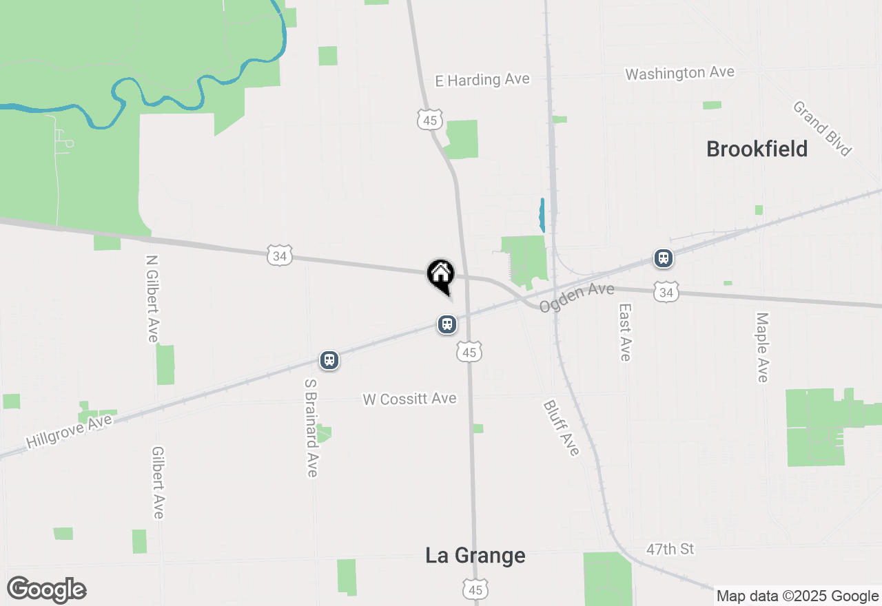 Map of 22 N Madison Avenue #2, La Grange, IL 60525