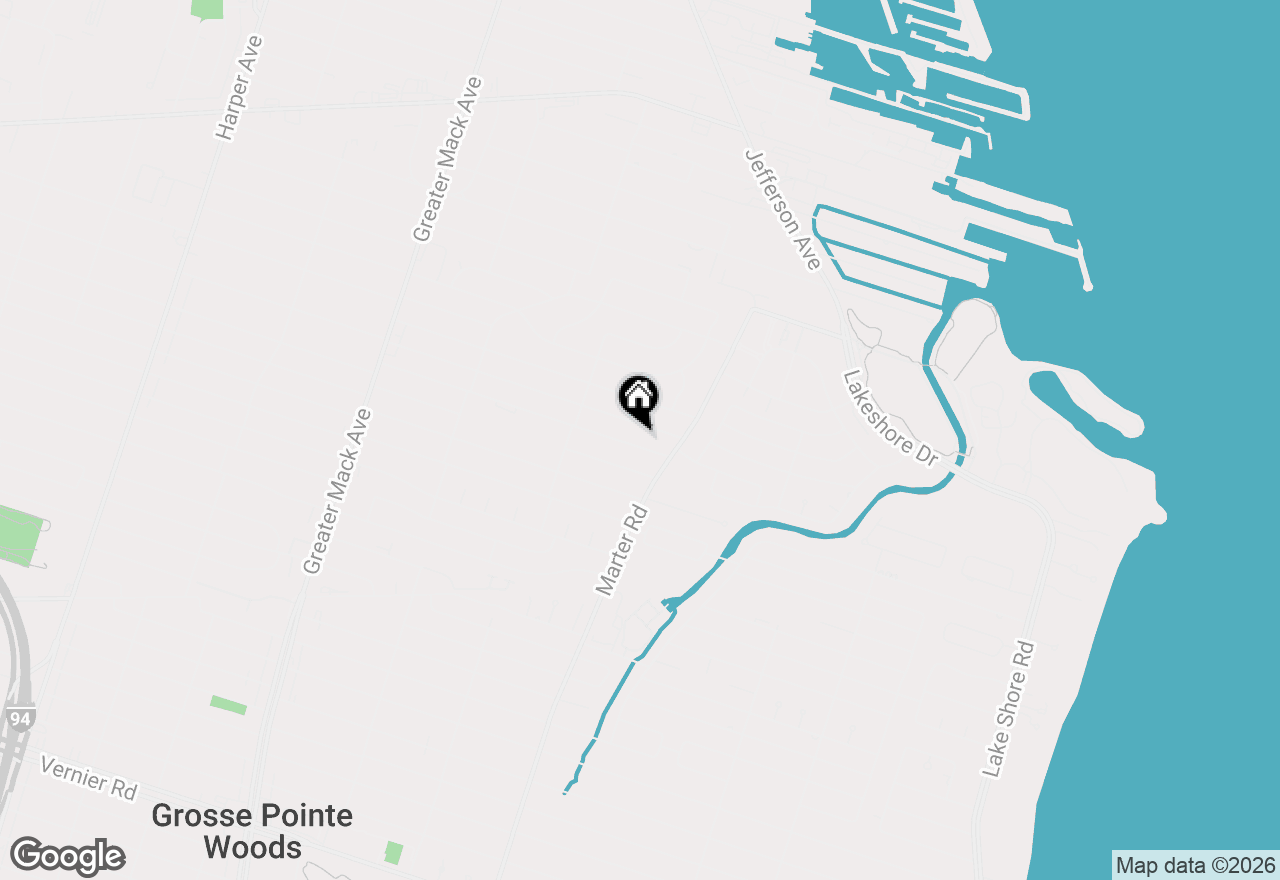 Map of 23005 California Street, Saint Clair Shores, MI 48080