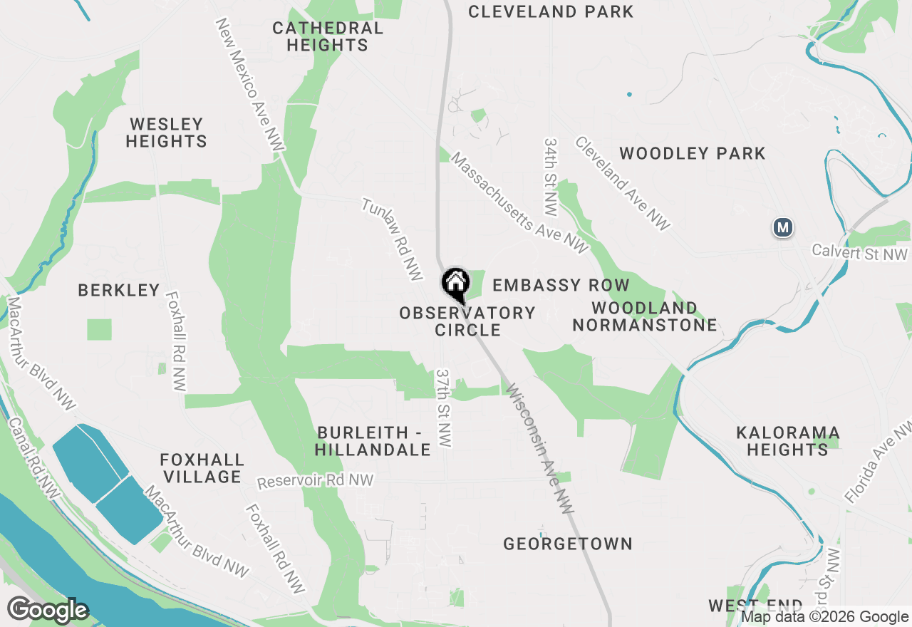 Map of 2320 Wisconsin Avenue Nw #206, Washington, DC 20007