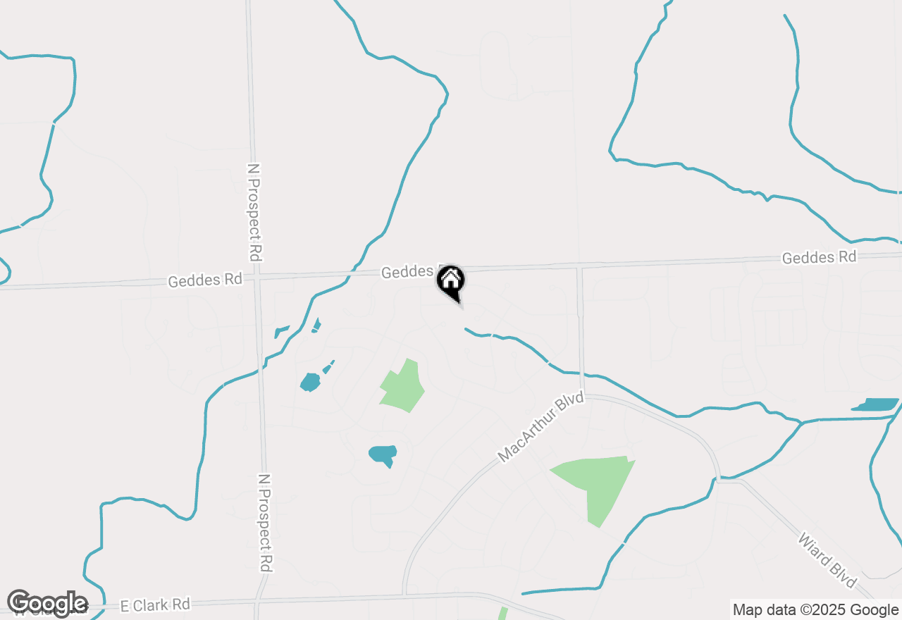 Map of 8608 Somerset Lane, Ypsilanti, MI 48198